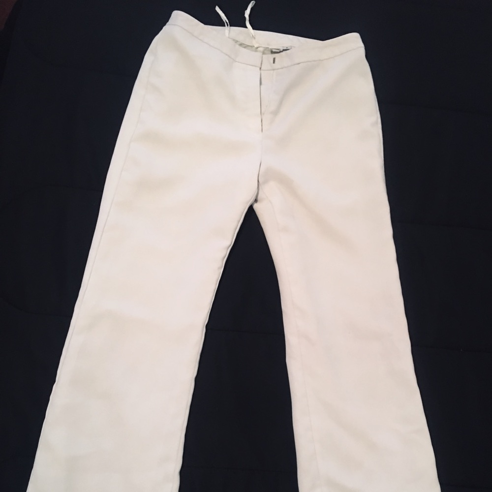 High waisted wide leg pants